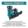 Die Makita XTP02Z ist eine bürstenlose 18V LXT AA-Akkupistole.